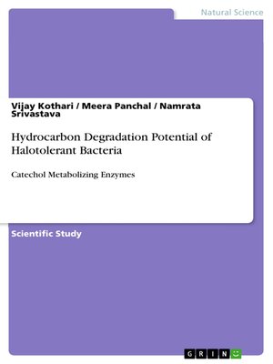 cover image of Hydrocarbon Degradation Potential of Halotolerant Bacteria